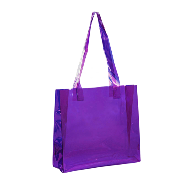 Sacola PVC Cristal  Personalizada - 37 x 31 cm
