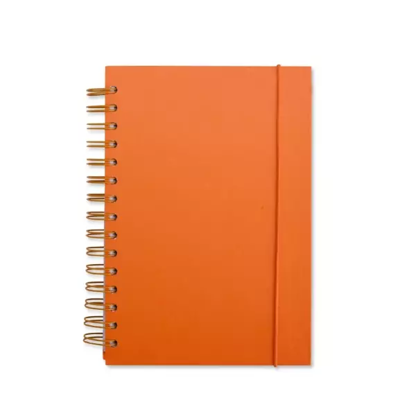 Caderno Couchê Capa Dura Wire-O Personalizado - 21x16cm 