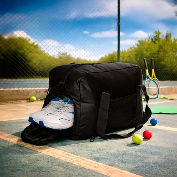 Bolsa de Couro Sintético Expansível 36L 