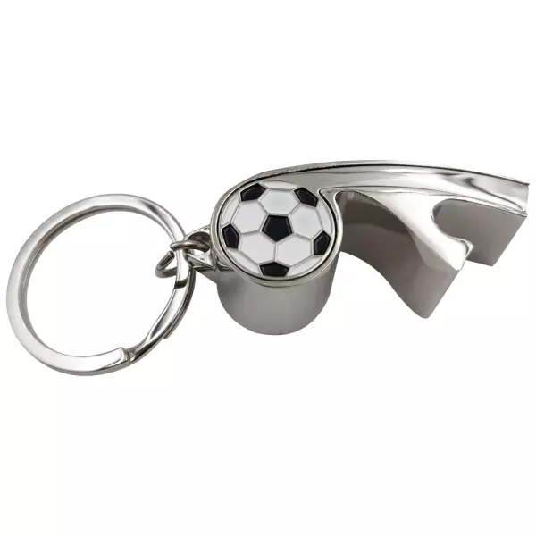 Chaveiro Apito Futebol em Metal Personalizado 