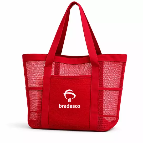 Bolsa de Praia em Tela Personalizada - 39x54 cm
