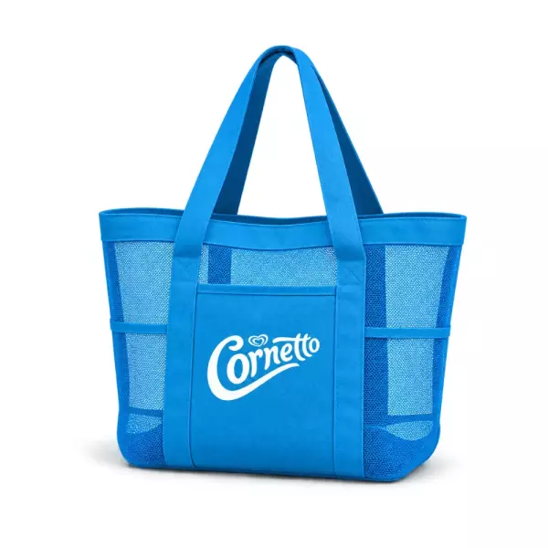 Bolsa de Praia em Tela Personalizada - 39x54 cm 