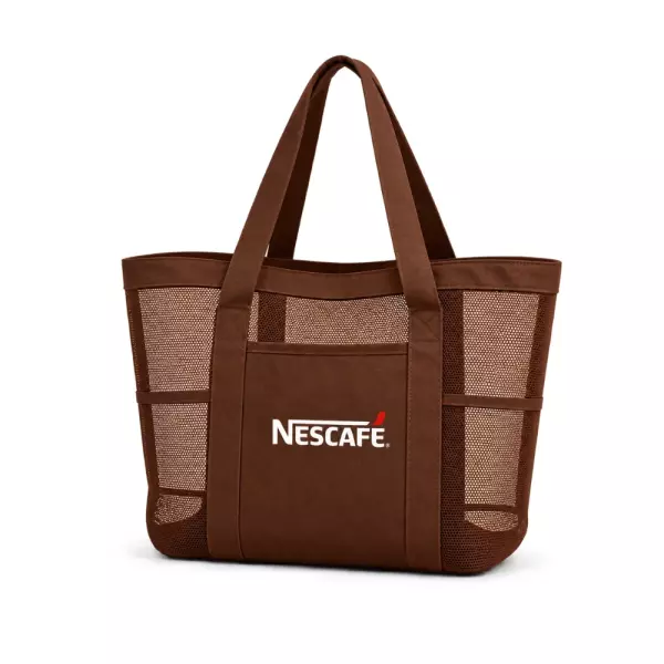 Bolsa de Praia em Tela Personalizada - 39x54 cm 