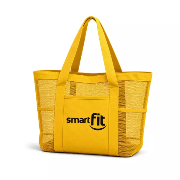 Bolsa de Praia em Tela Personalizada - 39x54 cm 