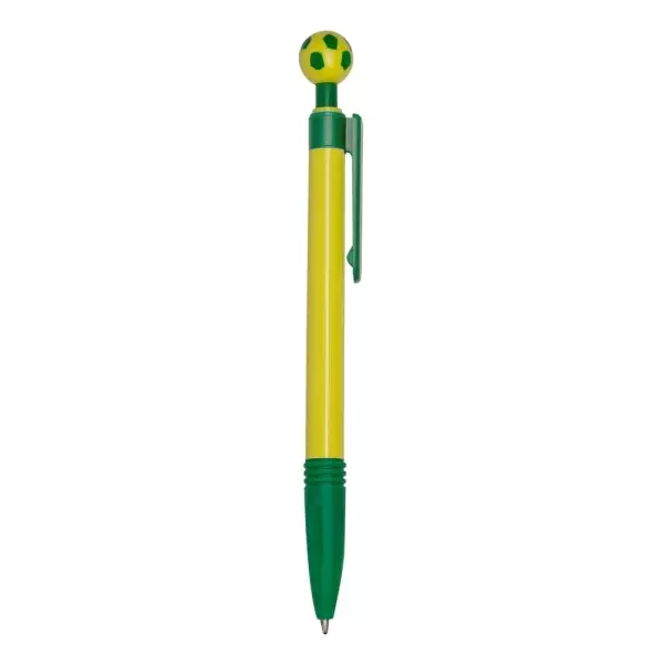Caneta Plástica Copa Futebol Personalizada 