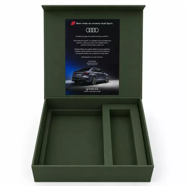 Caixa Cartonada para Kits Corporativos Personalizada 