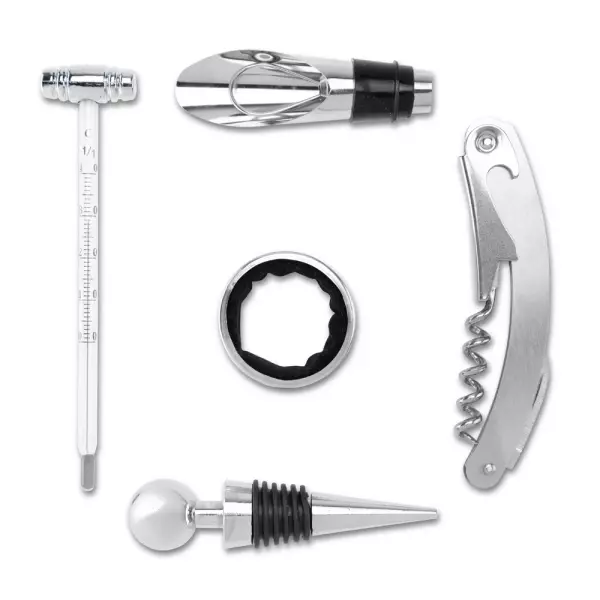 Kit Vinho e Xadrez 4 Peças Personalizado 