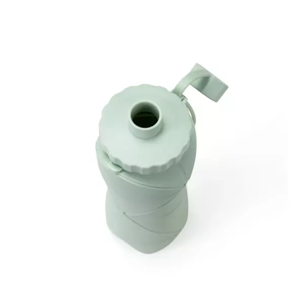 Garrafa Dobrável Silicone 600ml Personalizada 