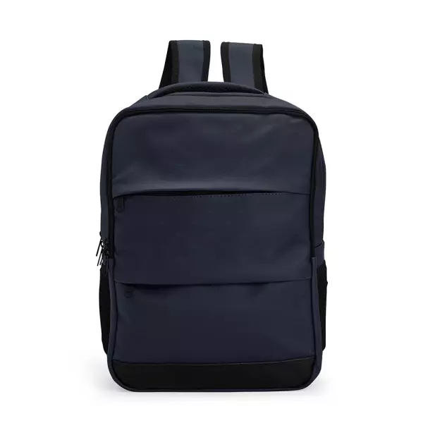 Mochila Couro Sintético 20L Personalizada Azul