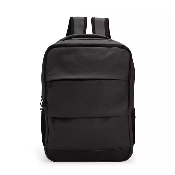 Mochila Couro Sintético 20L Personalizada Marrom