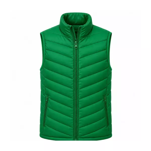 Colete Puffer Personalizado Verde