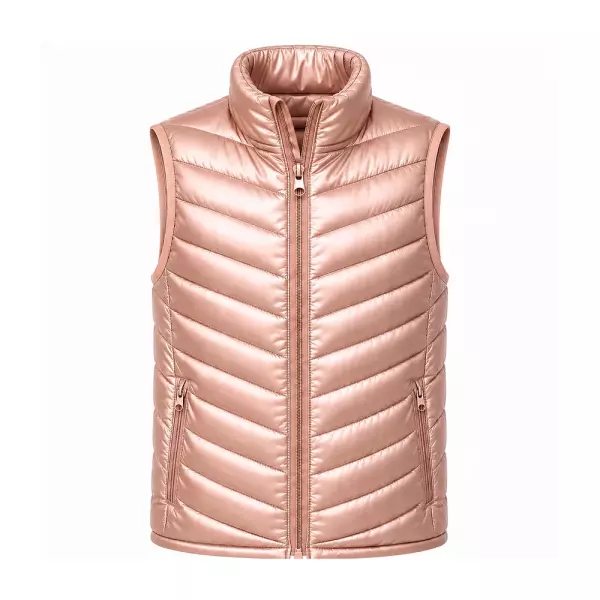 Colete Puffer Personalizado Bronze