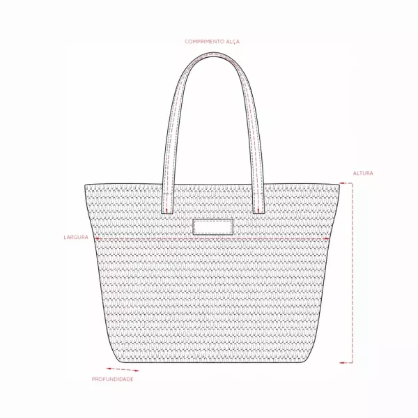 Bolsa de Fibra Ecológica Personalizada 