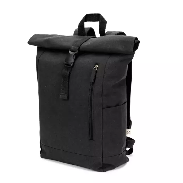 Mochila Roll Top em Algodão Reciclado Personalizada 
