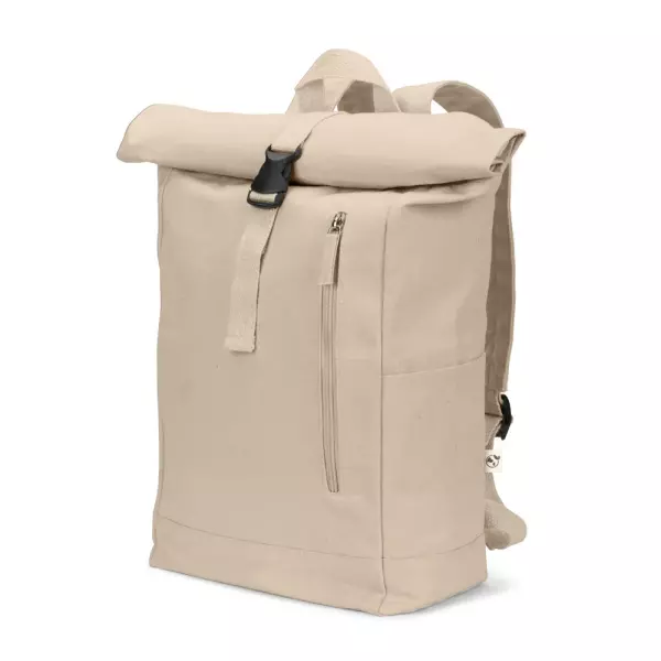 Mochila Roll Top em Algodão Reciclado Personalizada 