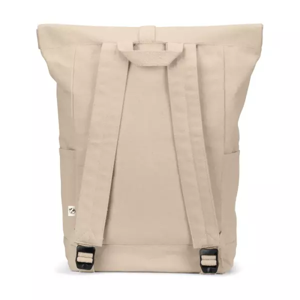 Mochila Roll Top em Algodão Reciclado Personalizada 