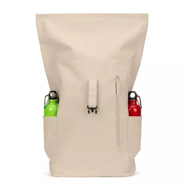 Mochila Roll Top em Algodão Reciclado Personalizada 