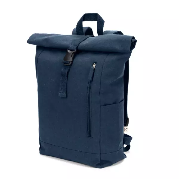 Mochila Roll Top em Algodão Reciclado Personalizada
