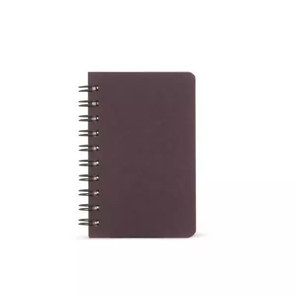 Caderno Capa Dura Kraft Personalizado - 14,1 cm x 10 cm 