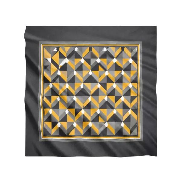 Lenço em Sedinha 100% Personalizado - 100x100 cm 