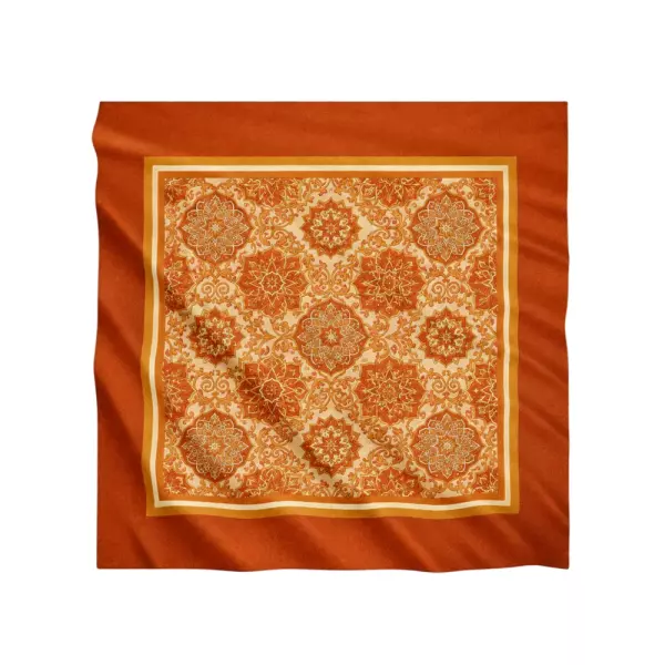 Lenço em Sedinha 100% Personalizado - 100x100 cm 