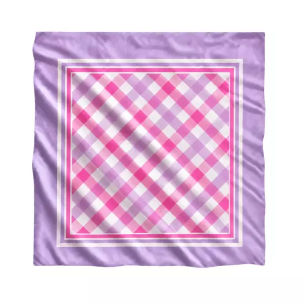 Lenço em Sedinha 100% Personalizado - 100x100 cm 
