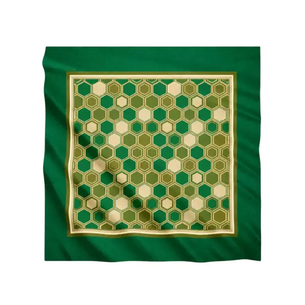 Lenço em Sedinha 100% Personalizado - 100x100 cm 