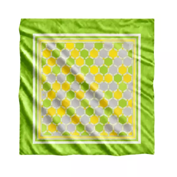 Lenço em Sedinha 100% Personalizado - 100x100 cm 