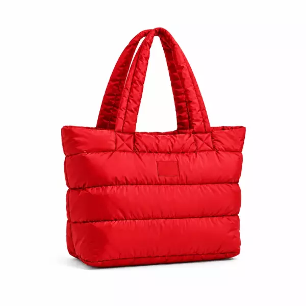 Sacola Puffer para Notebook Personalizada Vermelho