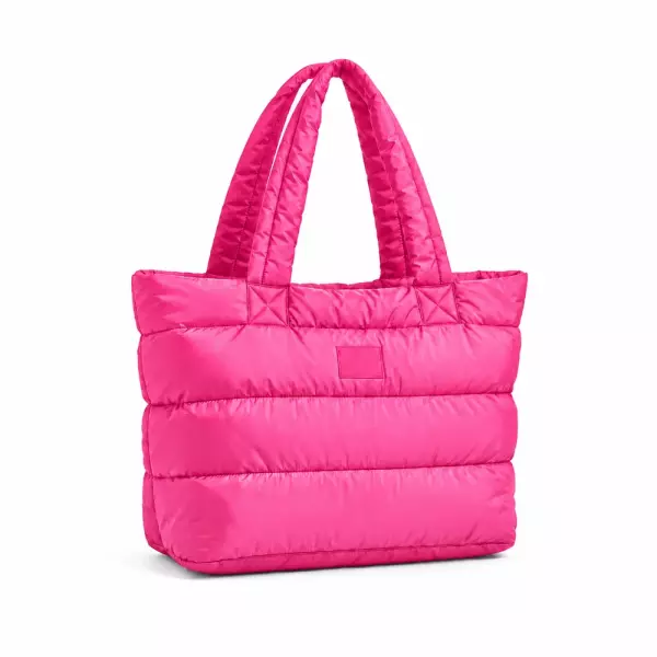 Sacola Puffer para Notebook Personalizada Rosa