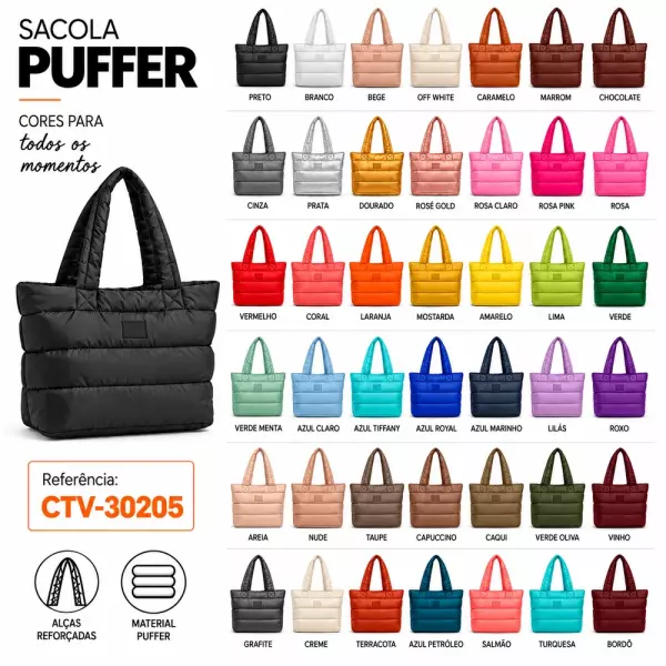 Sacola Puffer Personalizada 