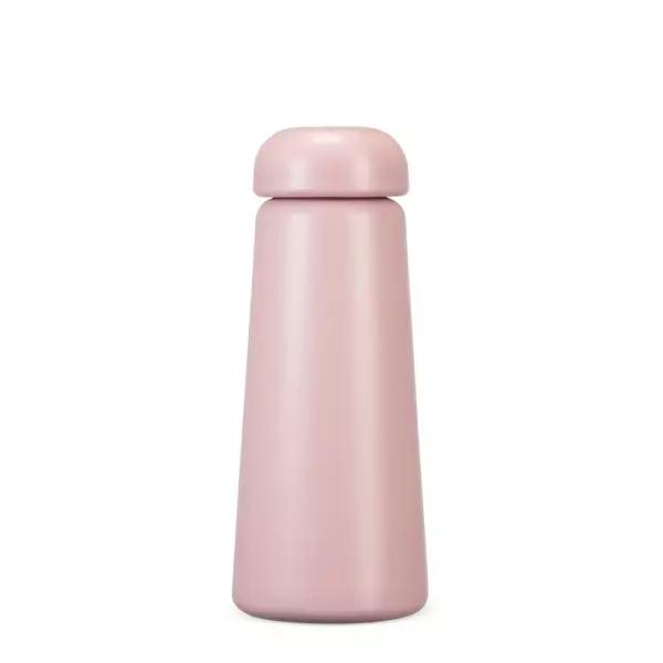 Garrafa Térmica 450ml Personalizada Rosa Claro