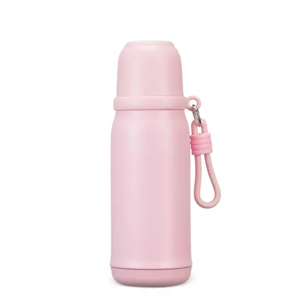 Garrafa Térmica 500ml Personalizada Rosa