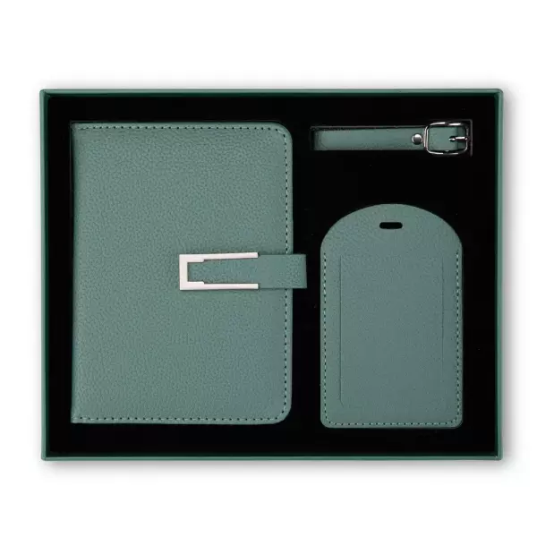 Kit de Viagem 2 Peças Personalizado Verde
