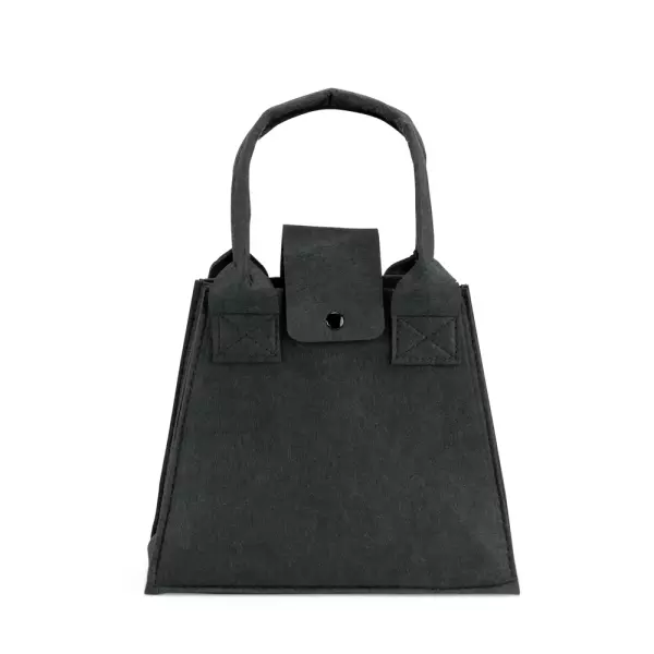 Bolsa em Feltro Personalizada Cinza Escuro