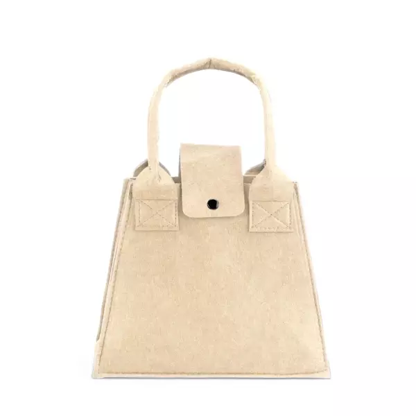Bolsa em Feltro Personalizada Madeira