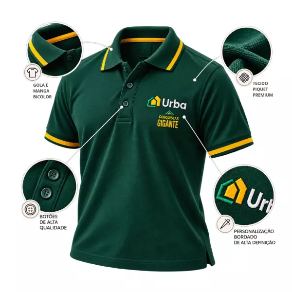 Camisa Polo Piquet Personalizada com Logo 