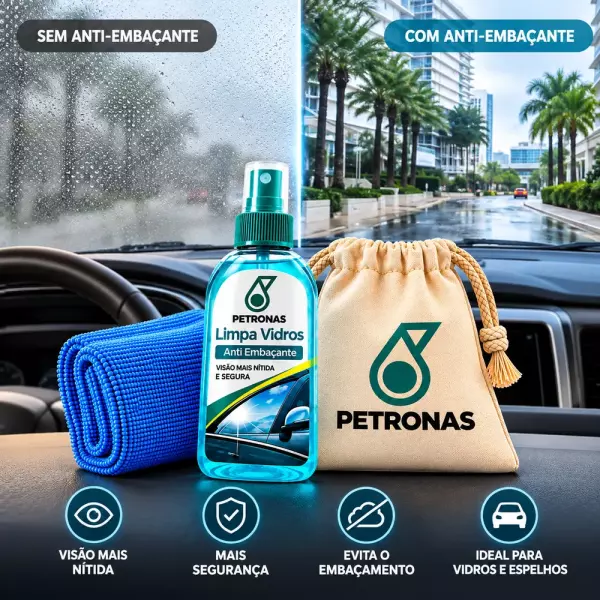 Kit Limpeza de Vidros Automotivo Personalizado 