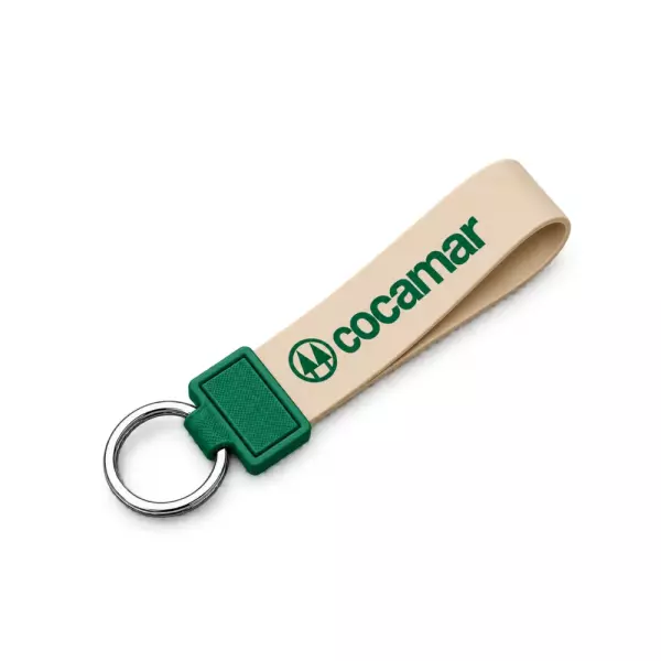 Chaveiro de Tira Bicolor em PVC Personalizado 