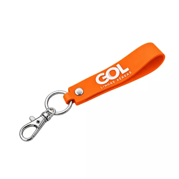 Chaveiro de Tira com Mosquetão Personalizado 