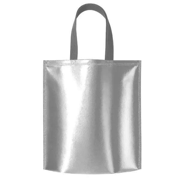 Sacola em TNT 120g/m² Metalizada Personalizada 