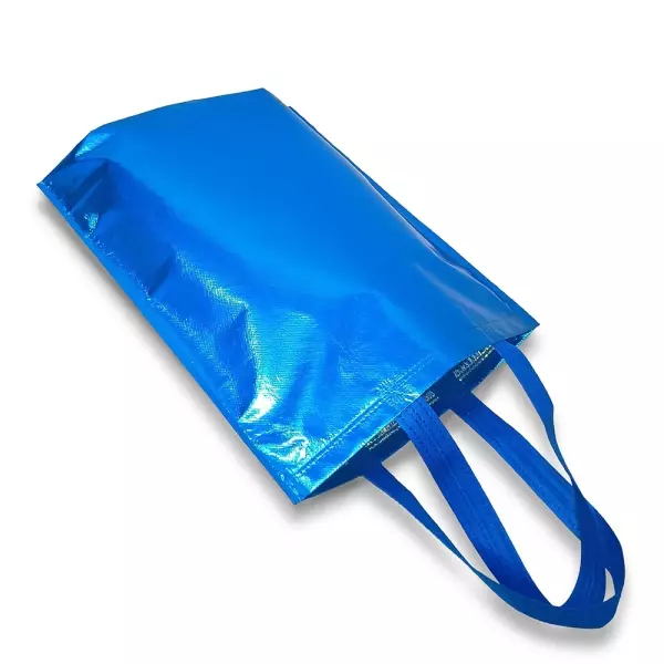 Sacola em TNT 120g/m² Metalizada Personalizada 