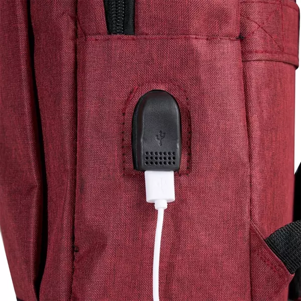 Mochila de Nylon USB 19L Personalizada 