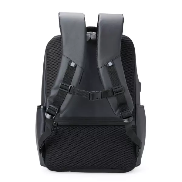 Mochila de Couro Sintético USB 26L Personalizada 