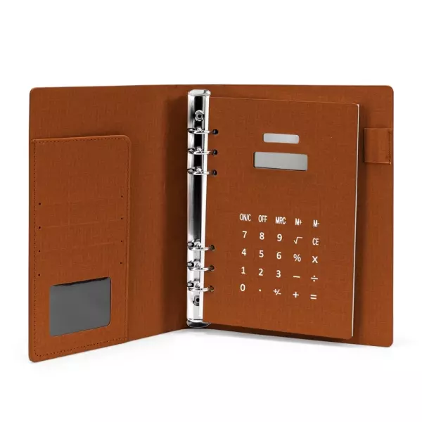 Caderno Fichário PU Personalizado 