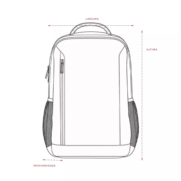 Mochila PU 23L Personalizada 
