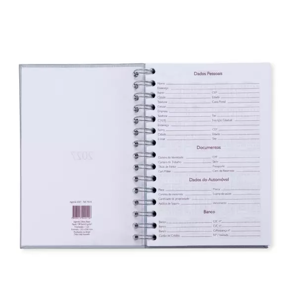 Agenda Diária Personalizada 
