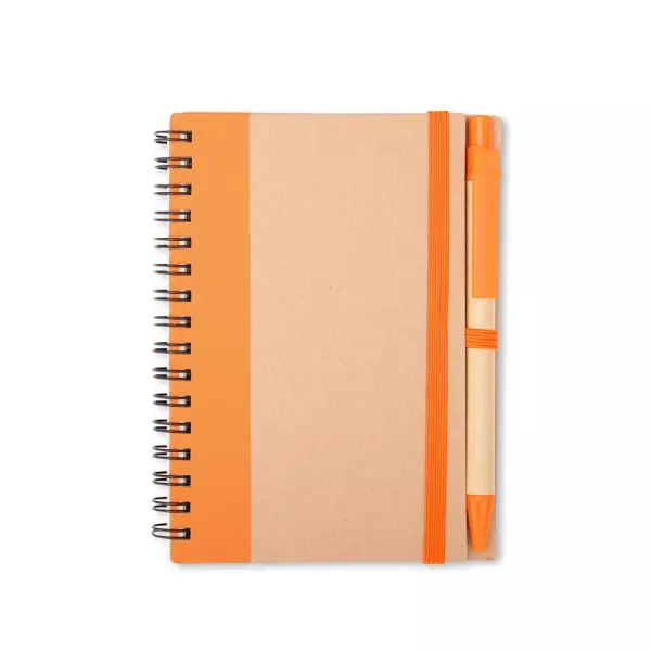 Caderno Ecológico com Caneta Personalizado 