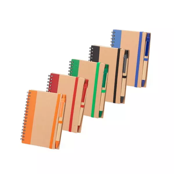 Caderno Ecológico com Caneta Personalizado 