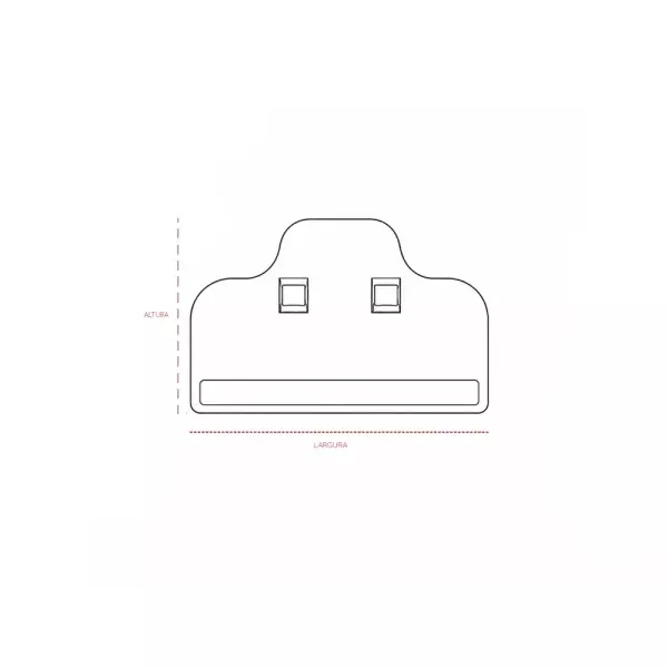 Kit Prendedores Multiuso 4 Peças Personalizado 
